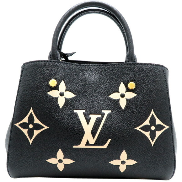 Louis Vuitton Montaigne Black Monogram Empreinte Handbag BB - Picture 1 of 10